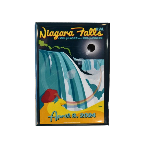 2024 Niagara Falls USA Total Solar Eclipse Badge Niagara Falls USA